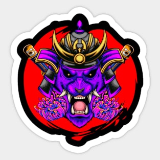 Japanese Wolf 1.4 Sticker